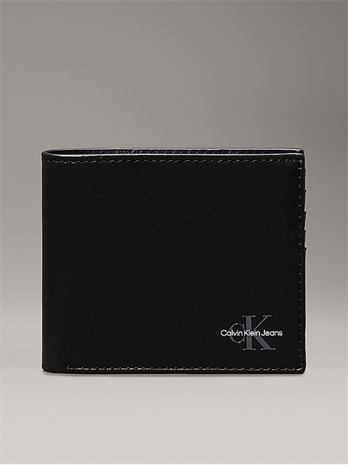 monogram soft bifold w/coin CALVIN KLEIN JEANS | K50K512171BEH